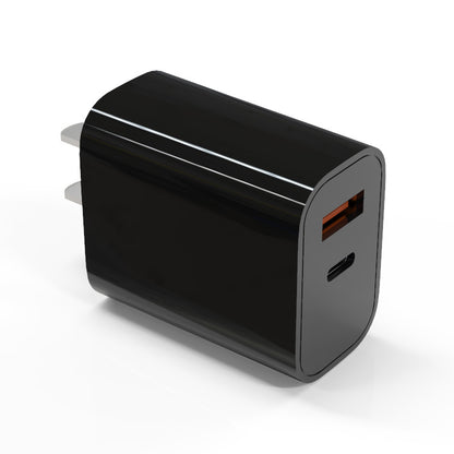 PD 20W + 3.0QC Dual Port Travel Charger W/ETL/FCC Certification