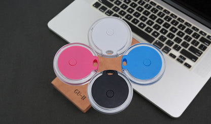 Round-Shaped Wireless Smart Tracker Anti-Lost Device Keychain Key Finder
