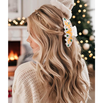 Christmas Hair Claw Clips Acrylic Large Hair Clips