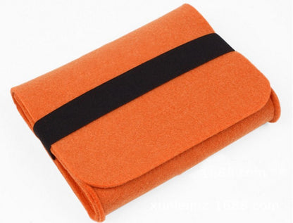 Mini Small Felt Purse Organizer Handbag Pocketbook Handle Bag