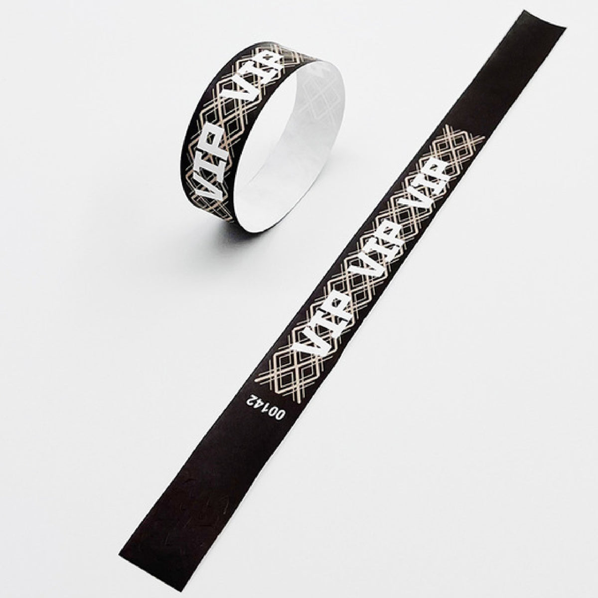 VIP Membership Paper Wristbands for Private Event