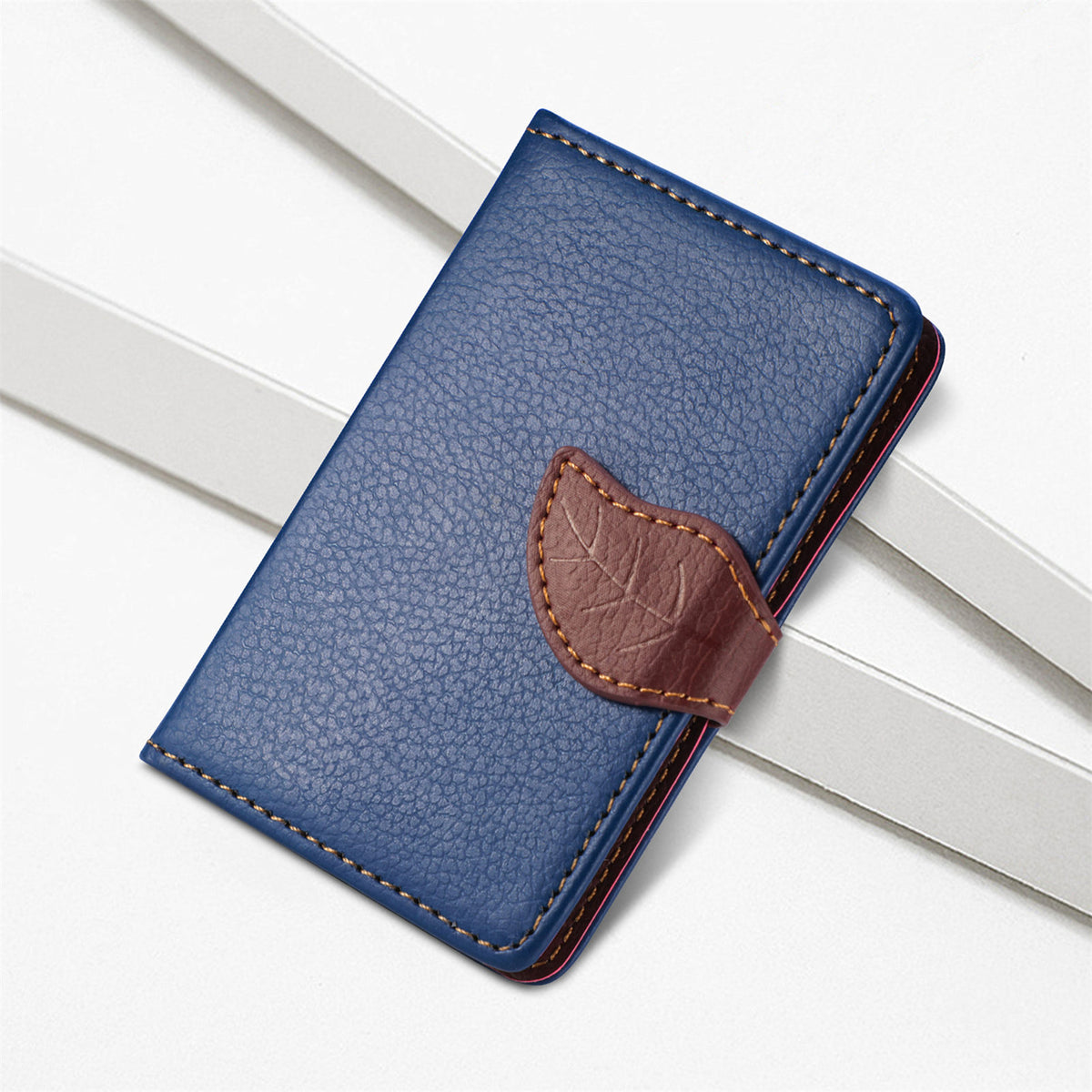 Stick-on Phone Wallet, Slim Expandable Credit Card Pocket
