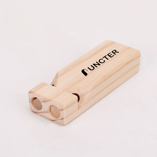 Wooden Train Whistle W/ Two Holes