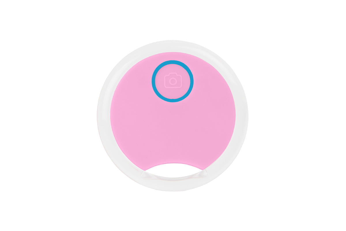 Round-Shaped Wireless Smart Wireless Tracker Anti-Lost Device Keychain Key Finder