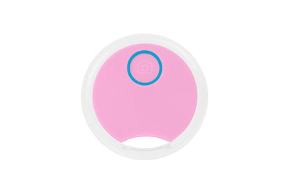 Round-Shaped Wireless Smart Wireless Tracker Anti-Lost Device Keychain Key Finder