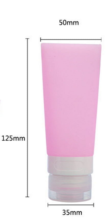 2 OZ Leak Proof Travel Split Bottles For Toiletries Refillable Liquid Container