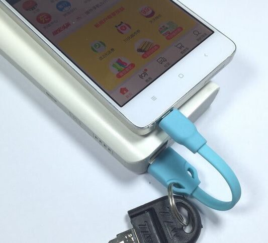 Smart Charging Cable w/Key Ring