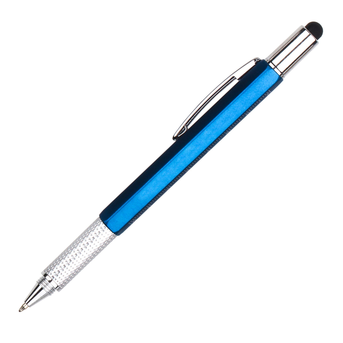 White Barrels Click Pen