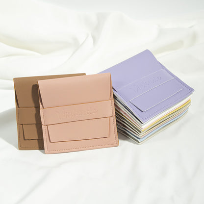 3.2" PU Leatherette Jewelry Pouch Mini Envelope Bag Packaging Pouch Jewelry Gift Bag