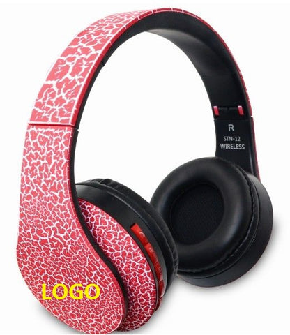 Burst Crack Wearing Wireless Headset