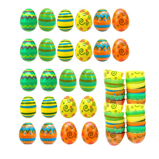 Plastic Colourful Easter Eggs