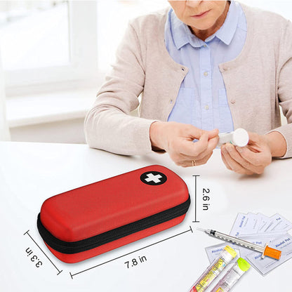 Portable Insulated Medication Organizer Bag