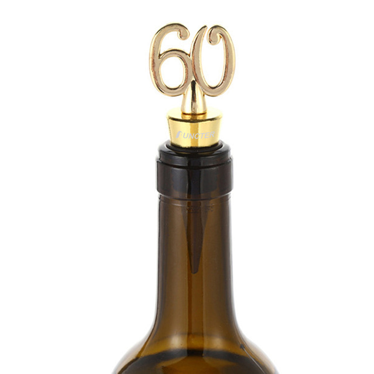 60th Birthday Wine and Beverage Bottle Stoppers W/ Gift Box
