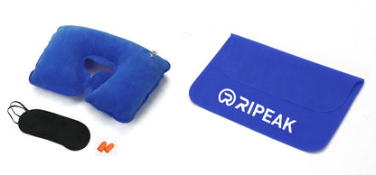 Travel Pillow Kit w/Ear Plugs & Eye Mask