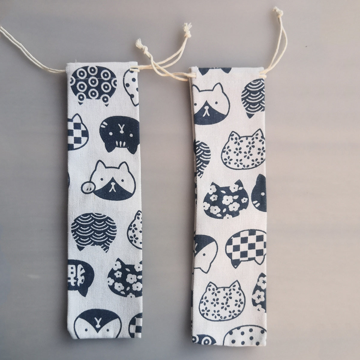 Cat Pattern Canvas Bag