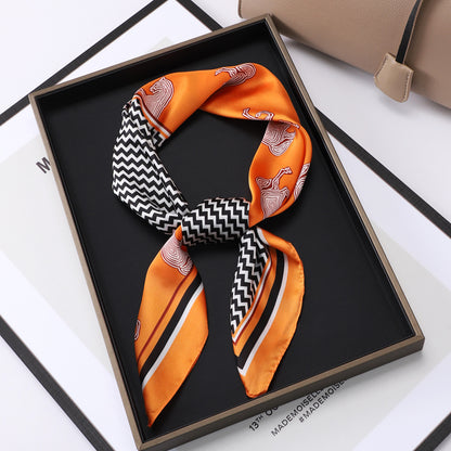 28" x 28" Stain Square Scarf Neck Scarves Kerchief Neckerchief Headband Handbags Wrap Scarf #38