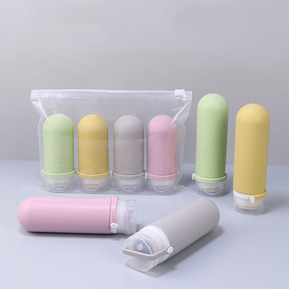 3OZ Silicone Travel Bottles Set For Toiletries ( 3pcs Set )