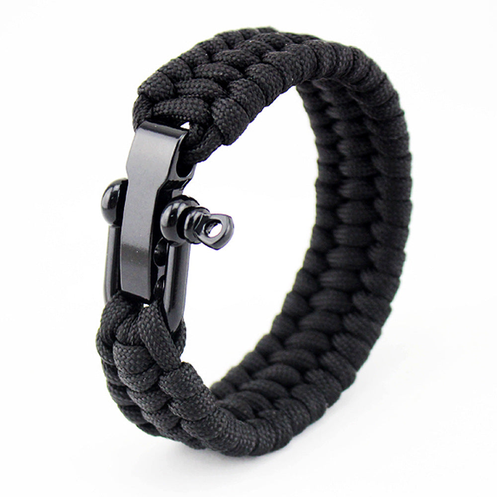 U Buckle Multiple Function Survival Bracelet