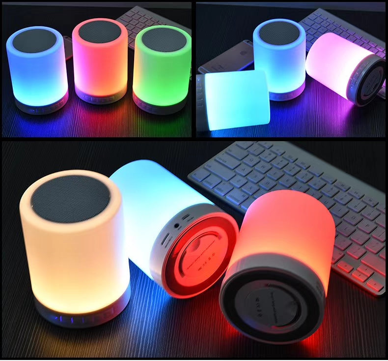 LED Lamp Touch Sensor Wireless Speaker
