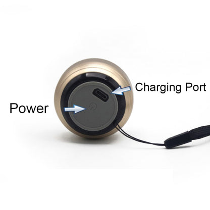 Light Weight Metal Mini Wireless Speaker With Lanyard