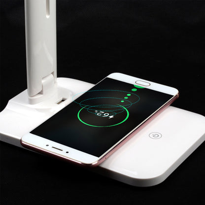 5W Stepless Dimmable Office Lamp w/Wireless Charging