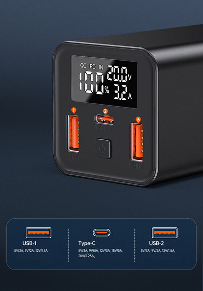 20,000mAh PD 65W Tablet & Laptop Charging Power Bank
