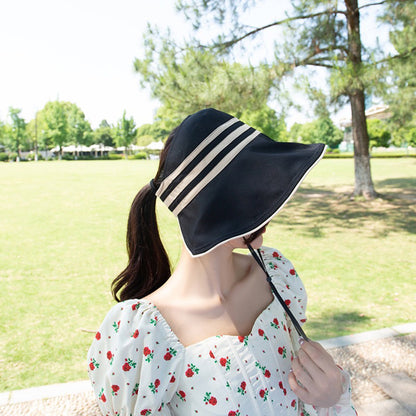 Women's UPF 50+ UV Protection Wide Brim Beach Sun Visor Hat