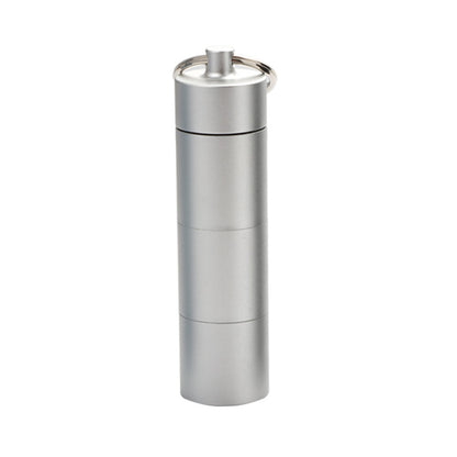 Aluminum Waterproof Pill Box Stackable Pill Organizer For Outdoor Activities