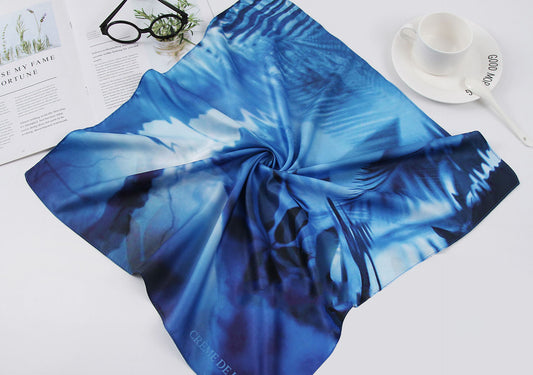 Twill Silk-like Fabric Bandanna (22'' x 22'')