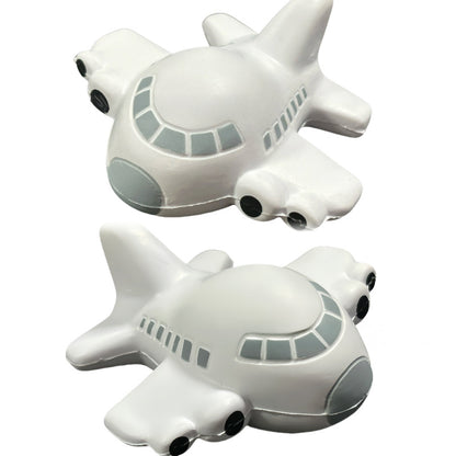 White PU Foam Aircraft Toy Decompression Model Decoration