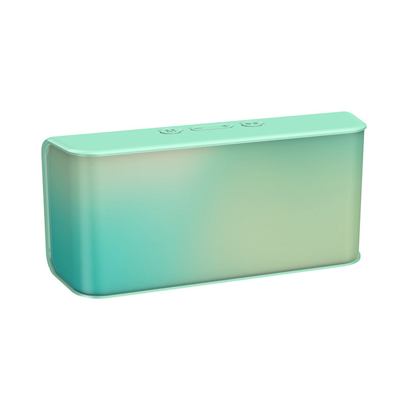 800 mAh Square Portable Mini Speaker-Full Printed On Front