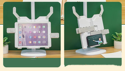 Desk Lamp with Adjustable Book Stand, Battery Operated Rechargeable Table Lamp