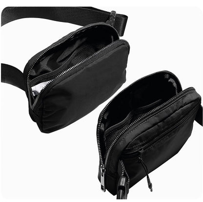 Nylon Waist Bag Fanny Pack Crossbody Bag Belt Bag with Adjustable Strap