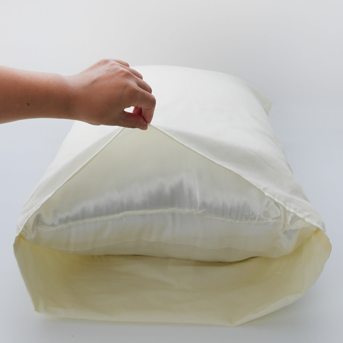 20 x 26" Premium Square Cotton Throw Pillowcase - Envelope Closure