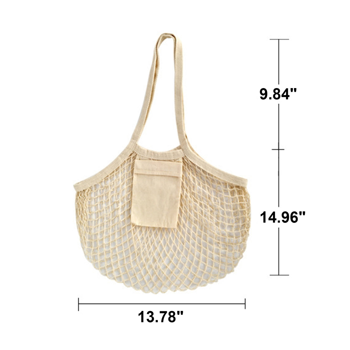 Colorful Cotton Market Tote Bag