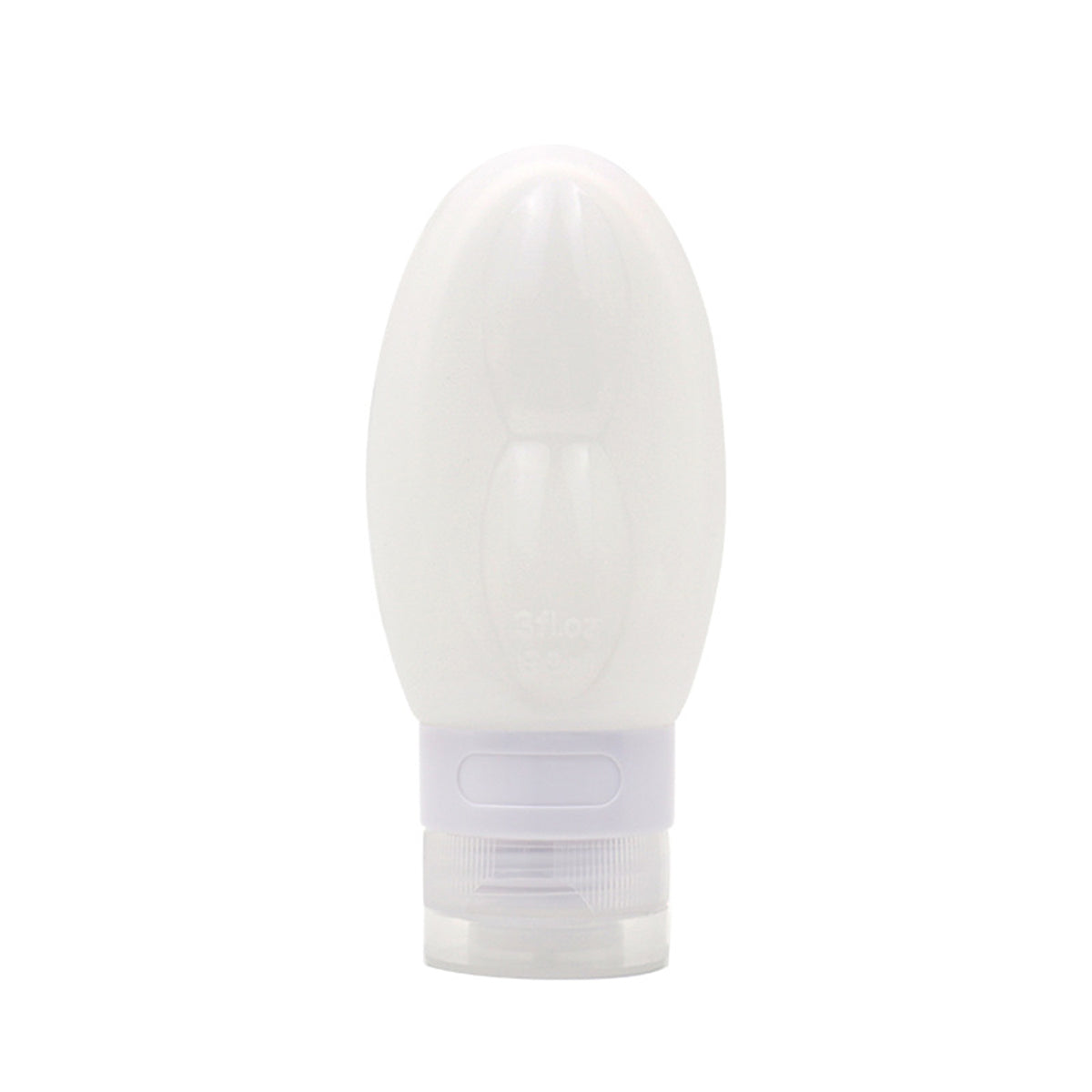 3 OZ Silicone Travel Split Bottles Travel Size for Shampoo,Conditioner,Lotion,Toiletries