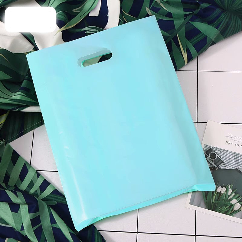 9"x12" 2.4mil Merchandise Bag W/ Die Cut Handle for Boutique Bag Shopping Clothes Packaging Bag