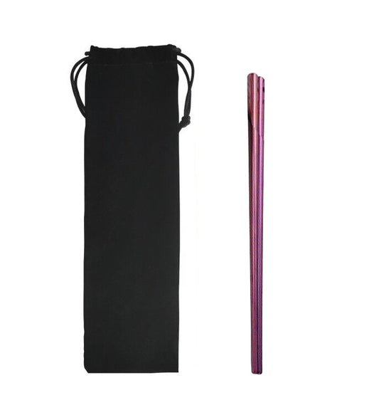 18/8 Stainless Steel Chopsticks w/Velvet Bag