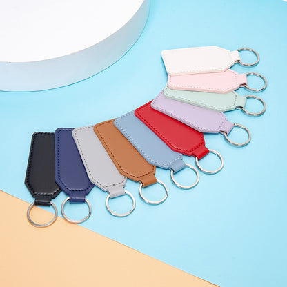 PU Leather Keychain for Car Home Key Ring Strap Holder Lanyard Women Men Universal Key Fob Keychain