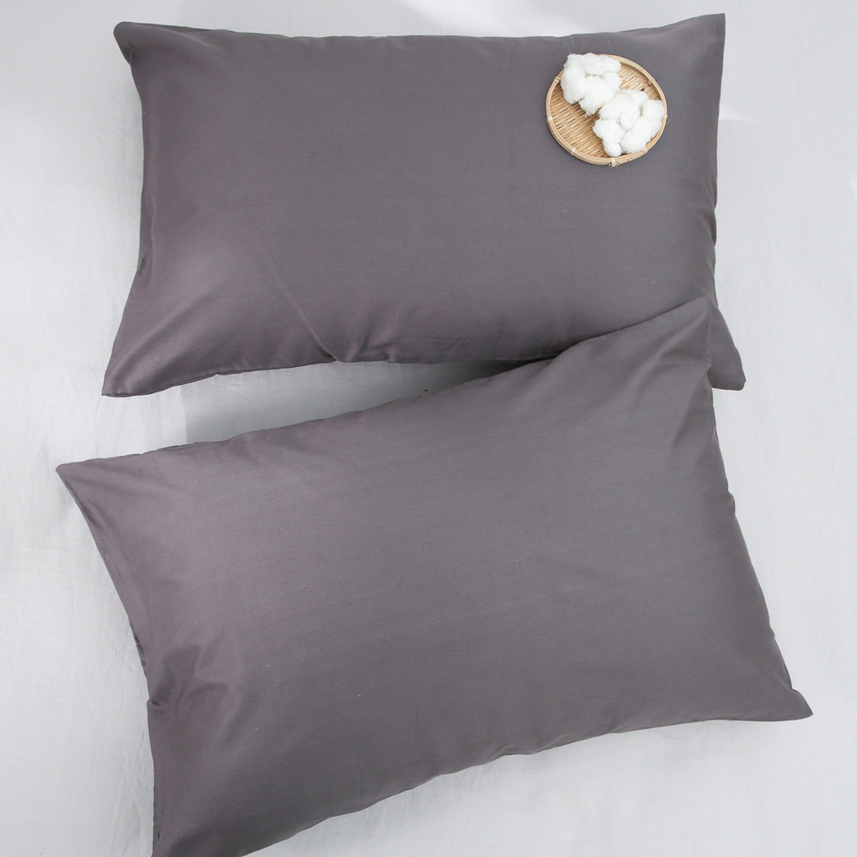 20 x 26" Premium Square Cotton Throw Pillowcase - Envelope Closure