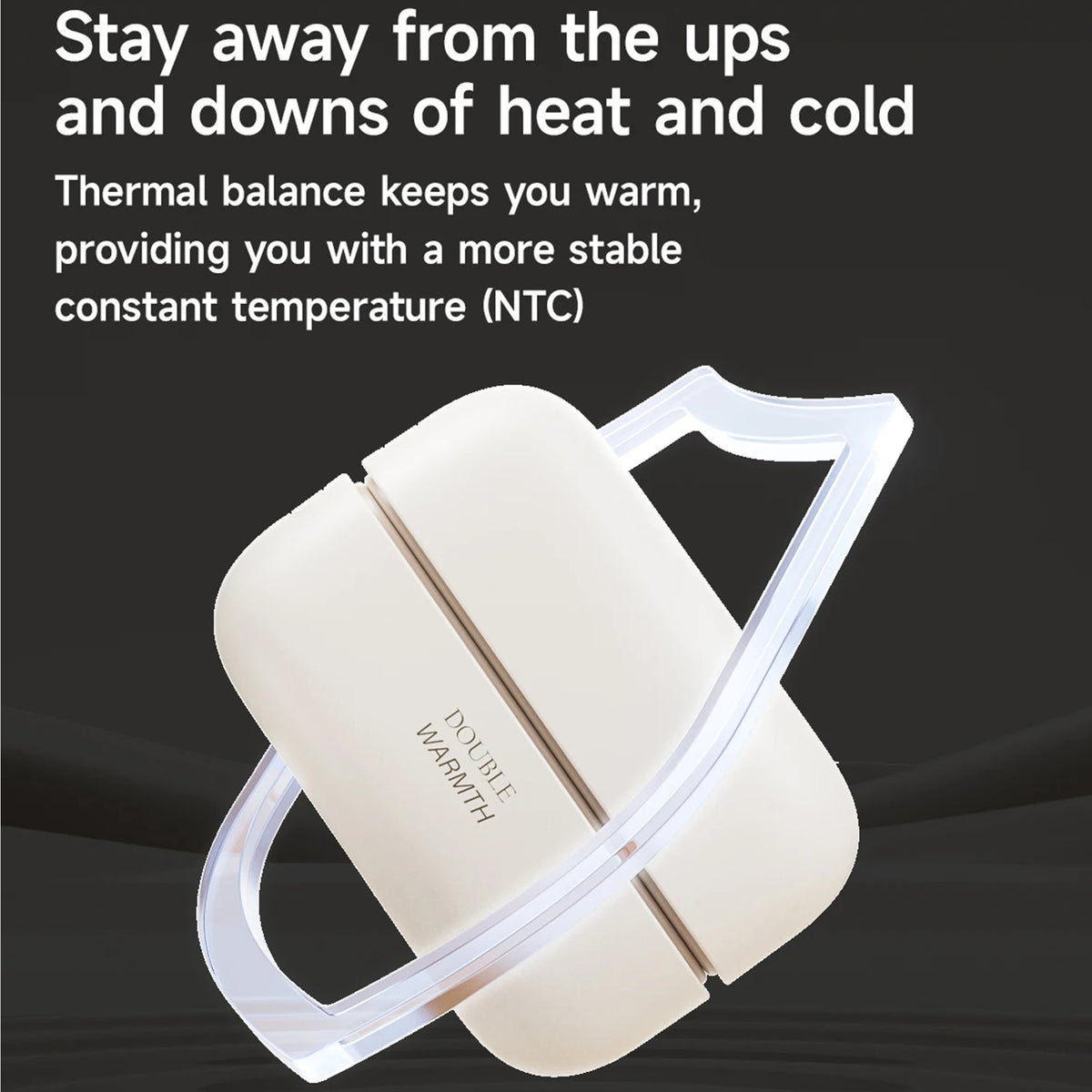 Magnetic 2 Packs Electric Hand Warmers 6000mAh