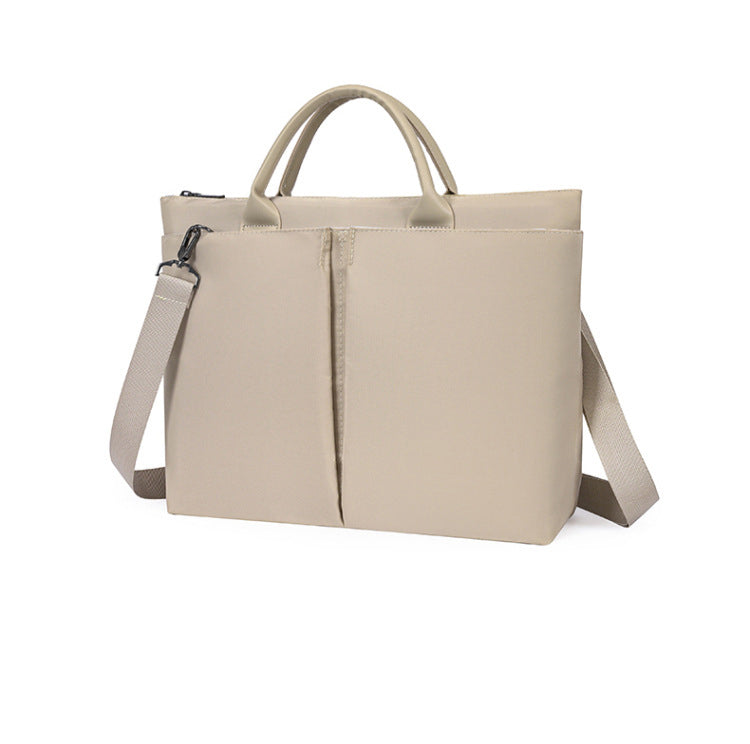 15.6" Laptop Bag Tote Bag Business Work Bag For Women With Carrying Handle And Shoulder Strap