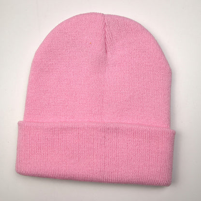 Unisex Adult Knit Cuffed Beanie Hat - Stretchy Warm Winter Cap - Tightly-Knitted Acrylic Beanie Hat