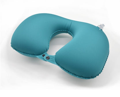 Comfortable TPU Inflatable Neck Pillow w/Button