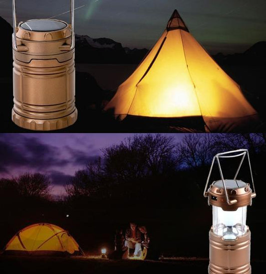 Retractable Solar Dynamo Lantern