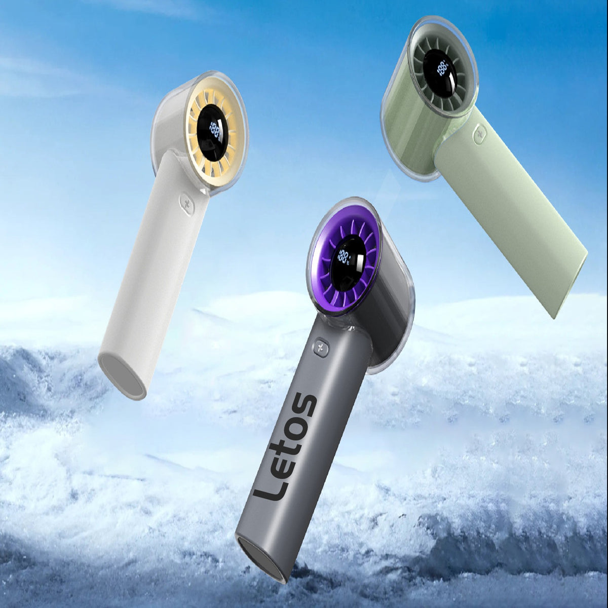 High-Speed Turbine Fan W/ Large Wind Output
