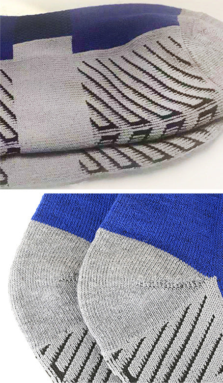 Teenager Sports Socks Soccer Socks Over-The-Calf Socks Stretch Crew Socks Children Cotton Socks