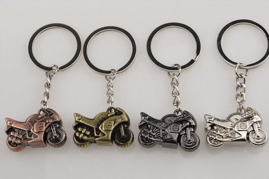 Racing Motorcycle Key Chain