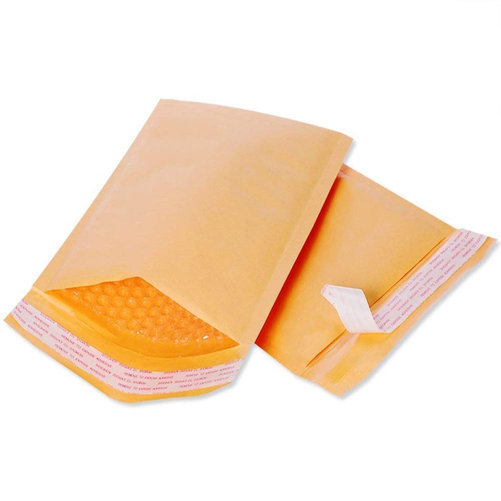 5.1 x 8.3" Kraft Bubble Mailer Self Seal Padded Envelopes for Shipping/ Packaging/ Mailing