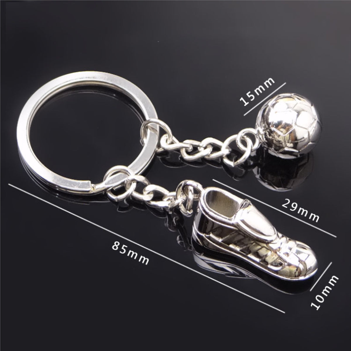Delicate Soccer Shoe Key Chain